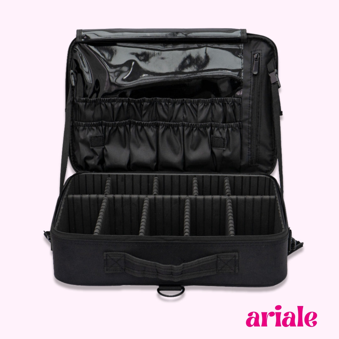 Maleta De Maquillaje - Talla Large - Color Negro