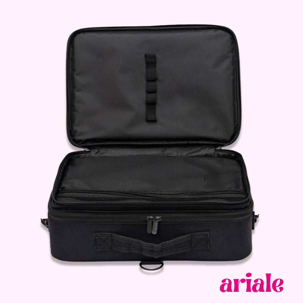Maleta De Maquillaje - Talla Large - Color Negro