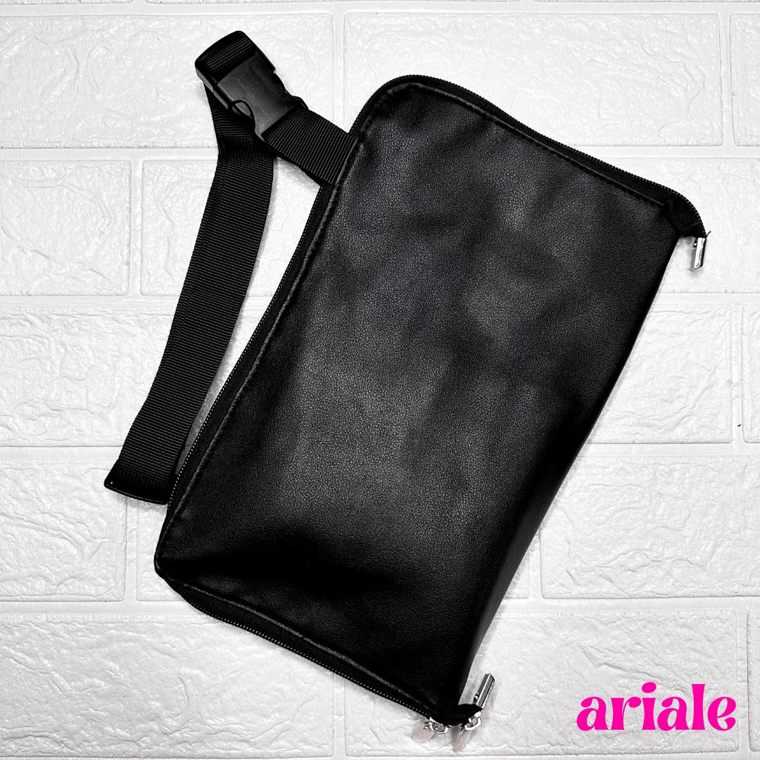 Cinturón Porta Brochas Profesional Ariale - Black Edition