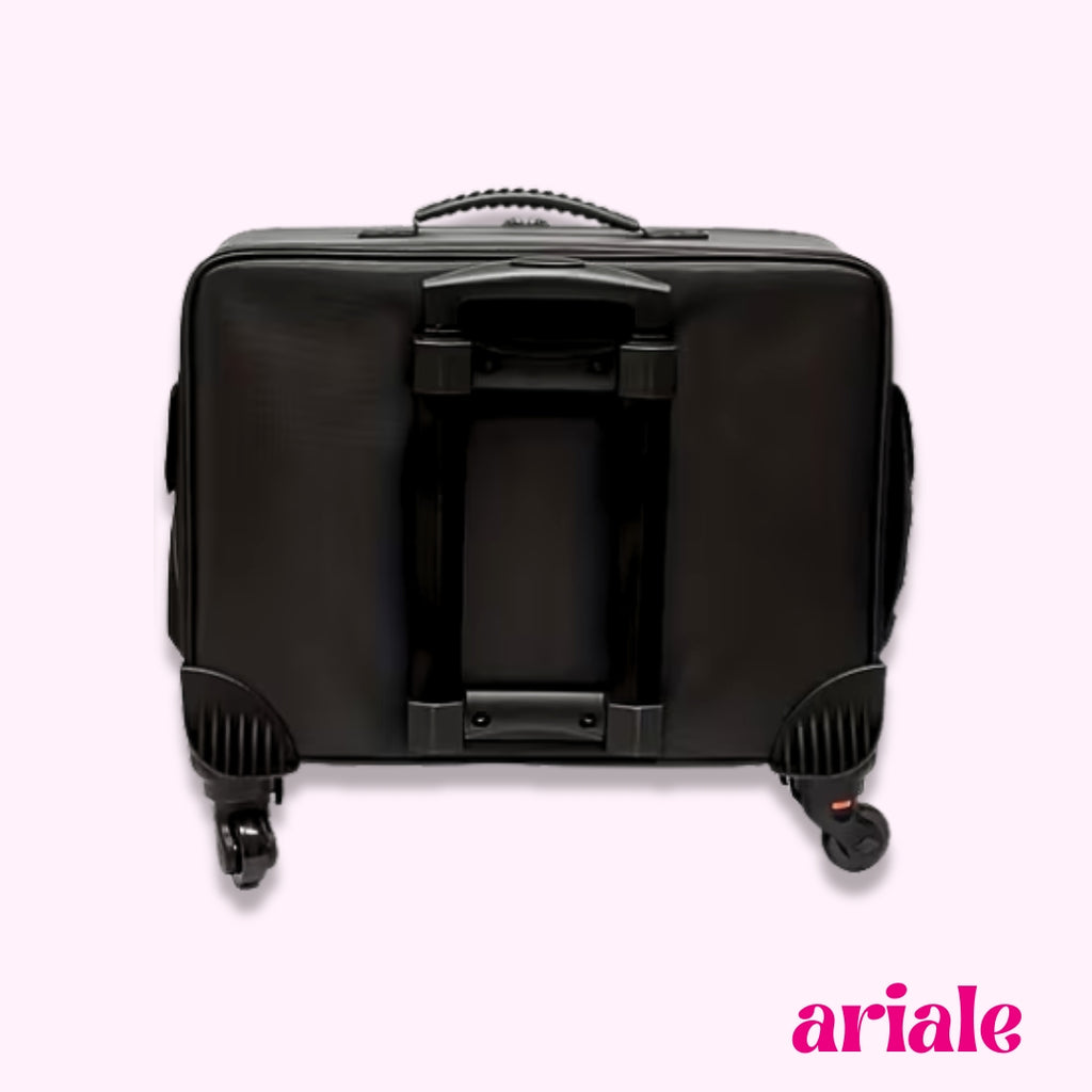 Maleta Makeup XXL Con Ruedas Y Estuches