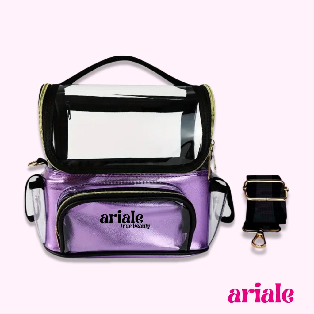Porta Brochas Neceser Multiusos Grande - Morado