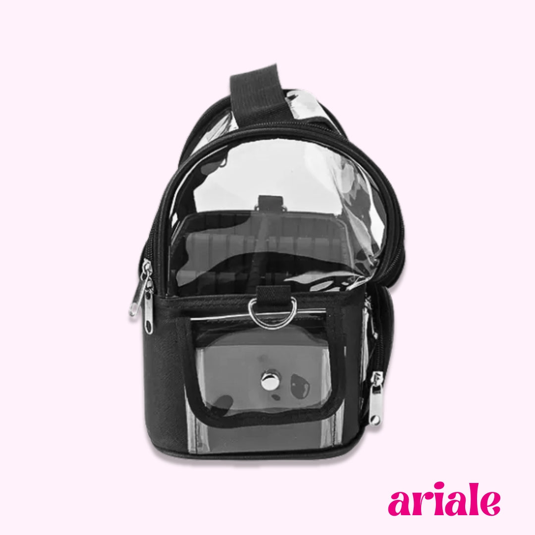Porta Brochas Neceser Multiusos Grande - Negro