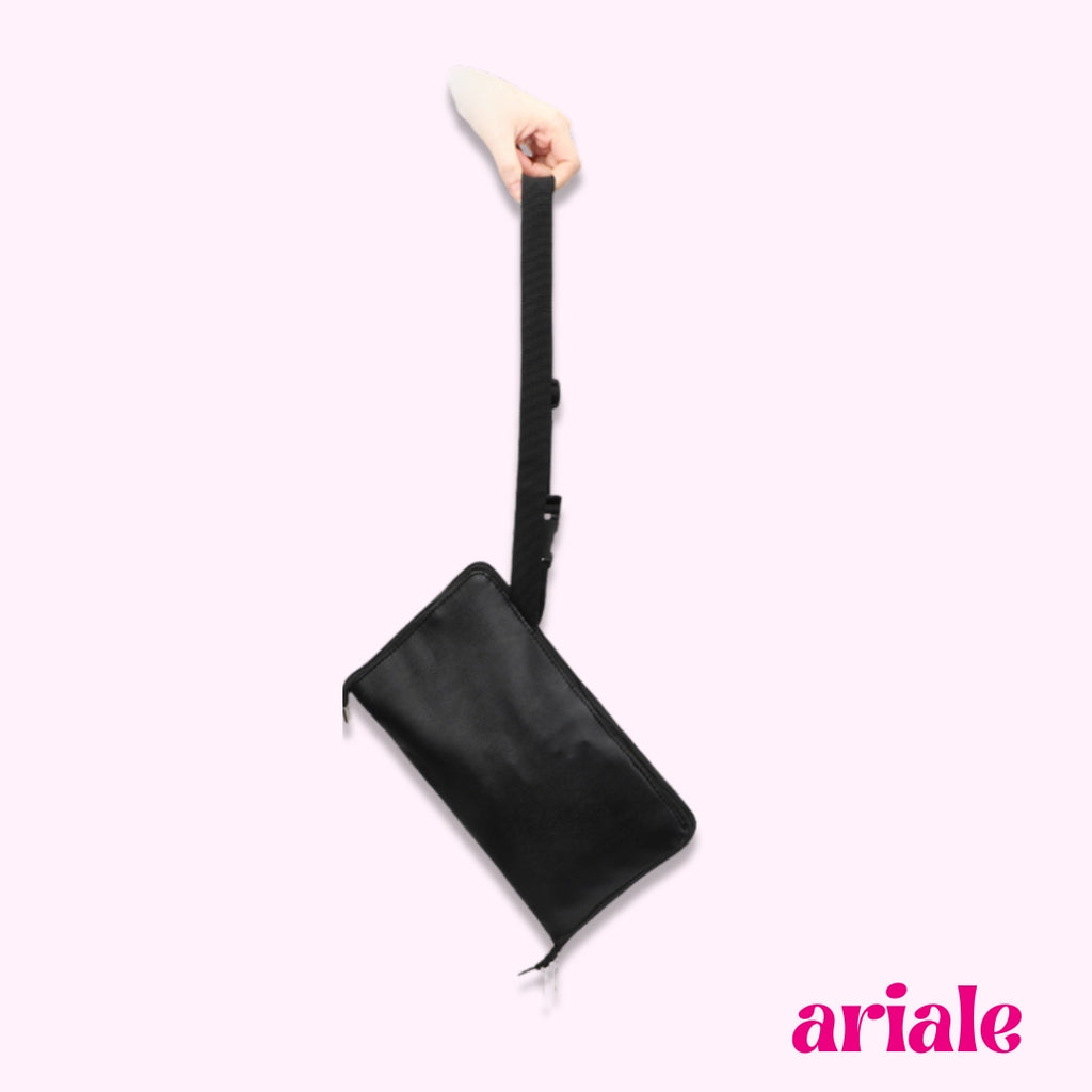 Cinturón Porta Brochas Profesional Ariale - Black Edition
