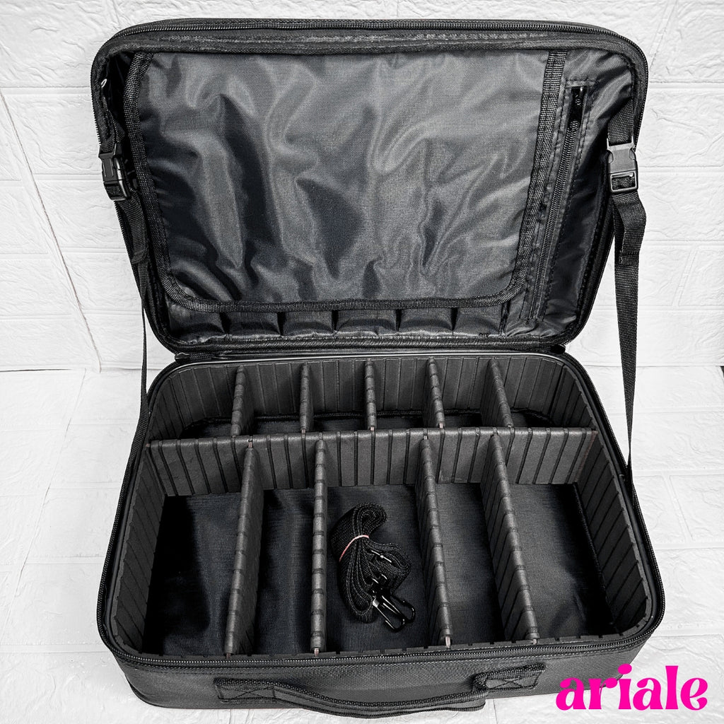 Maleta De Maquillaje - Talla Large - Color Negro