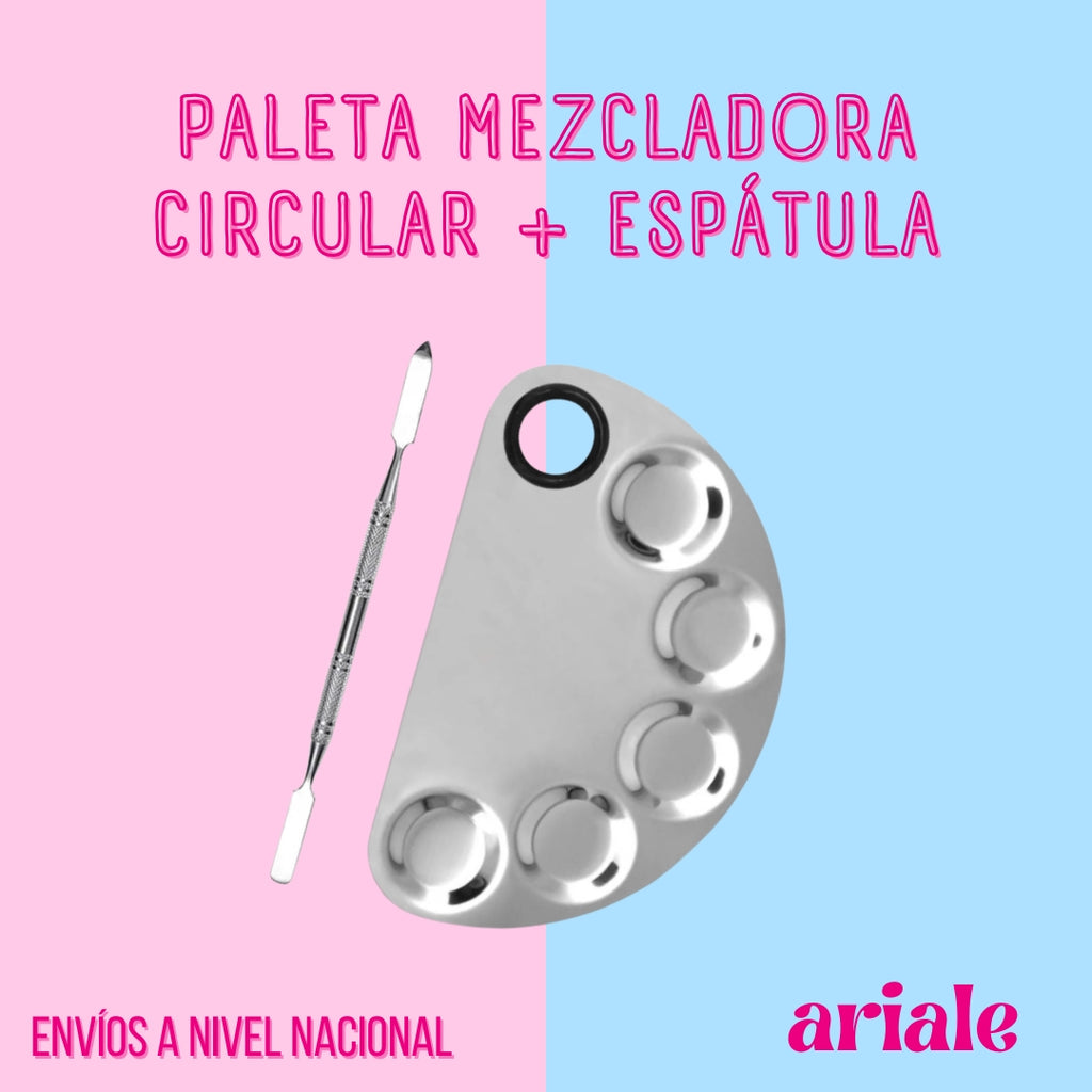 Paleta Mezcladora Mezcladora + Espátula