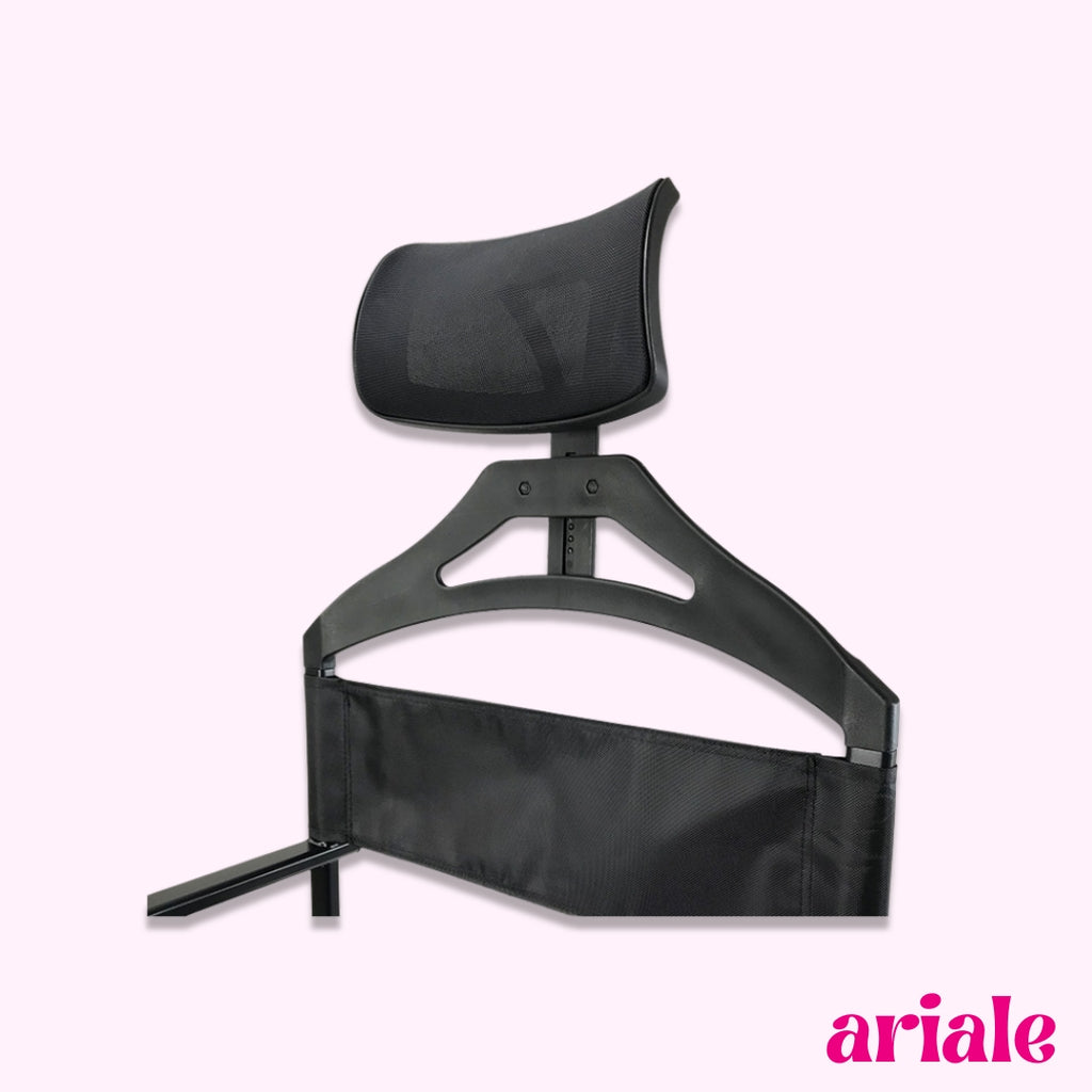 Silla De Maquillaje Portátil Plegable Con Cabezal