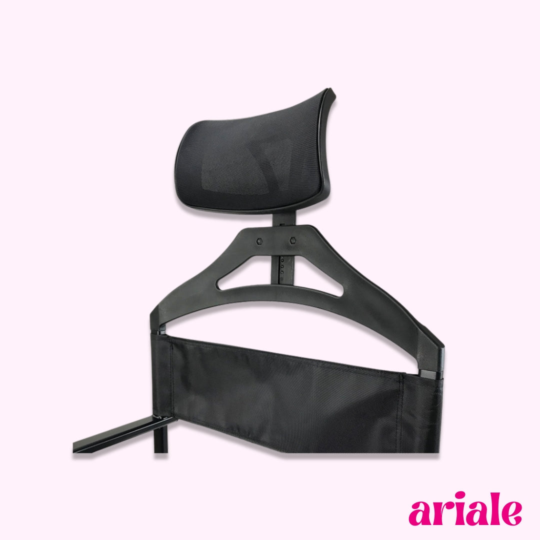 Silla De Maquillaje Portátil Plegable Con Cabezal