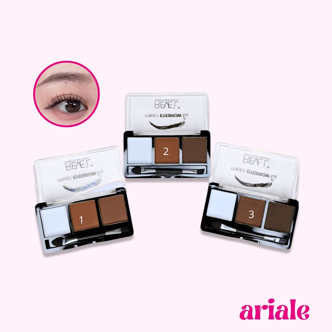 Set De Cejas - Fijador + Sombras +Brocha