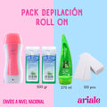 Pack Calentador Roll-On + Cera Roll-On + Bandas Depilatorias + Aloe Vera