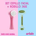Set Cepillo Facial + Rodillo Jade